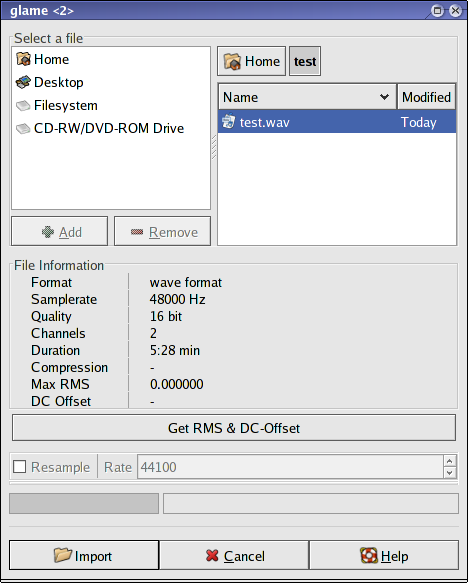 glame file selector